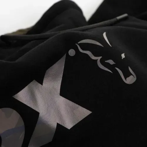 Fox Black/Camo Hoody Size M