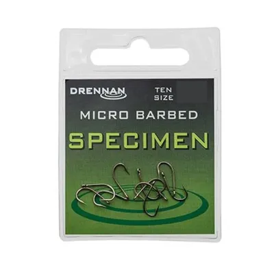 DRENNAN SPECIMEN MICRO BARBED   TALLA 16