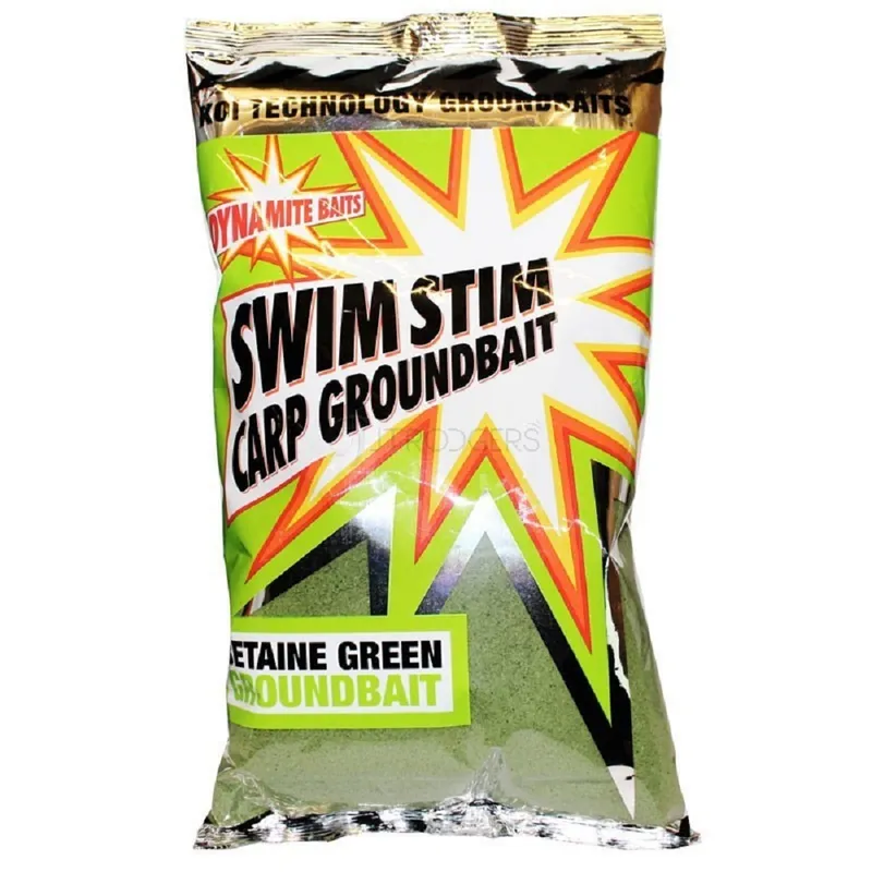 DYNAMITE BAITS SWIM STIM BETAINE GREEN CARP GROUNDBAIT 900G ADY040003