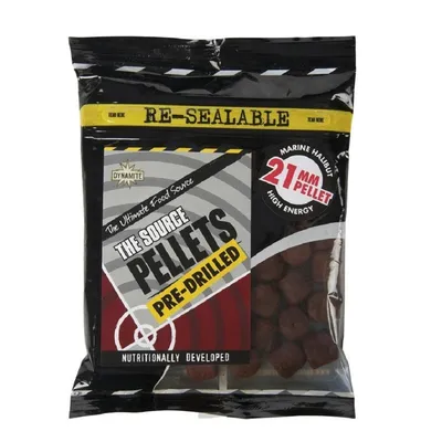 DYNAMITE BAITS THE SOURCE PELLET PRE-DRILLED 21MM DY119