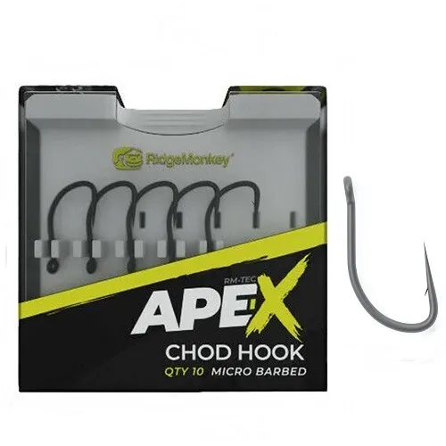 Ridgemonkey Ape-X Chod Hooks Size 8