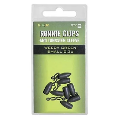 ESP RONNIE CLIP AND TUGNSTEN SLEEVE   SMALL  WEEDY GREEN
