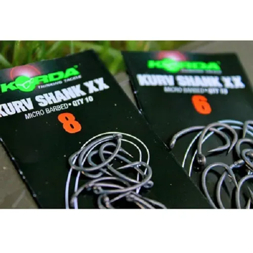 Korda Anzuelo Kurv Shank XX Size 8