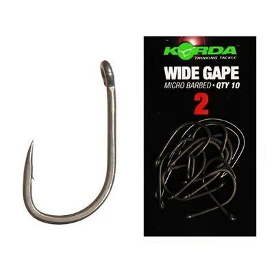 Korda Anzuelo Wide Gape Size 2