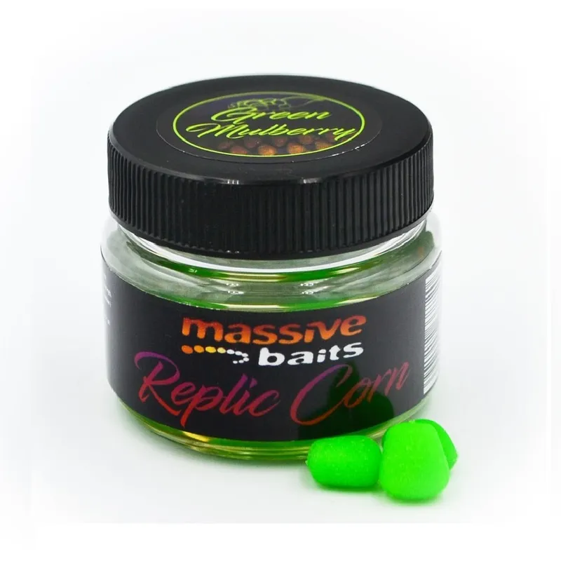 MASSIVE BAITS REPLIC CORN 50 ml GREEN MULBERRY