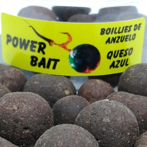 POWER BAITS BOILIES DE ANZUELO QUESO AZUL