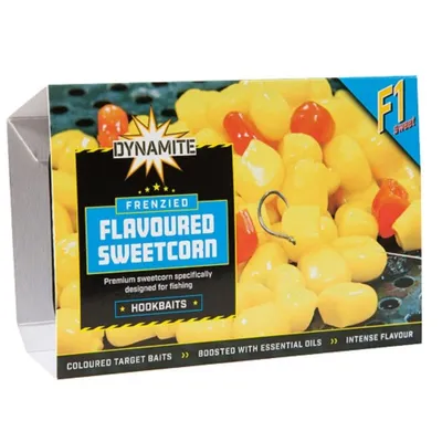 DYNAMITE BAITS FRENZIED FLAVOURED SWEETCORN 250 G   F1 SWEET