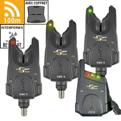 CARP SPIRIT COFRE 3 ALARMAS + RECEPTOR