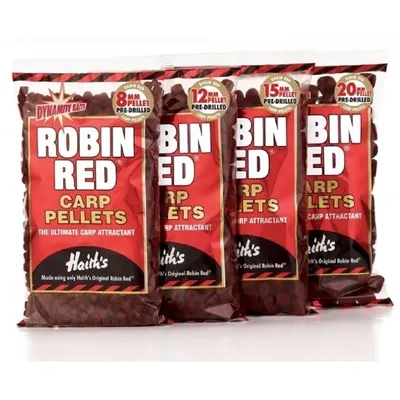 DYNAMITE BAITS CARP PELLETS ROBIN RED 8MM 900G DY082