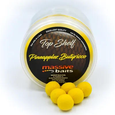 MASSIVE BAITS POP UPS PINEAPPLEZ BUTYRICCO 14 MM PU003