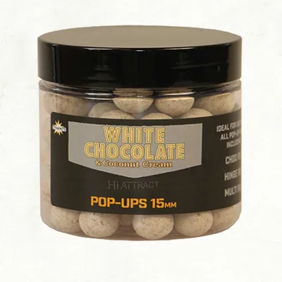 DYNAMITE BAITS POP UPS WHITE CHOCOLATE 15MM DY657