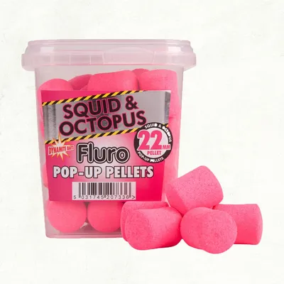 DYNAMITE BAITS FLURO PELLETS SQUID & OCTOPUS 22MM ADY040872