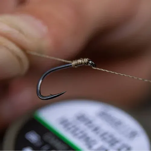 Korda Trenzado Basix Braided Hooklink Camo Green 25lb 113hg 10m