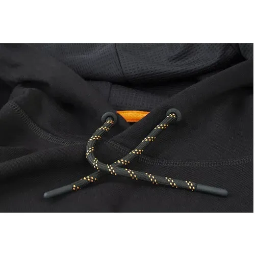 Fox Collection Black & Orange Hoodie Size 2XL