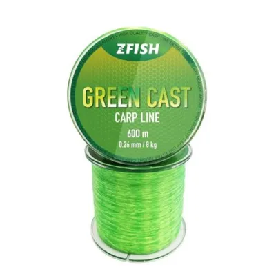 ZFISH GREEN CAST CARP LINE 0.34MM 14KG 1000 M ZF-7487