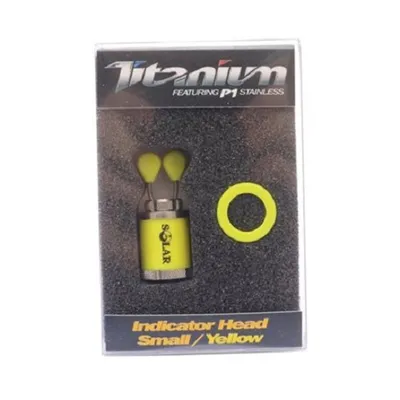 SOLAR TITANIUM INDICATOR HEAD SMALL YELLOW