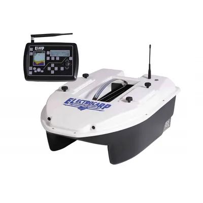 ELECTROCARP BARCO CEBADOR C3 CAMO WHITE SONDA + GPS