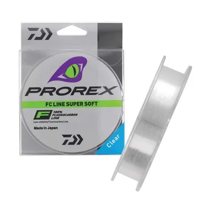 Daiwa Prorex FC Leader Super Soft 0.45mm 28.2Lb 12.8Kg 28m