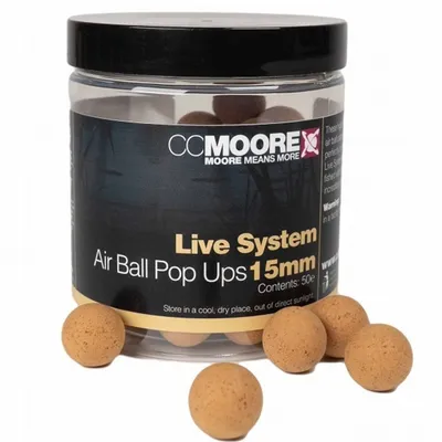 CC MOORE AIR BALL POP UPS  LIVE SYSTEM 15MM 90007