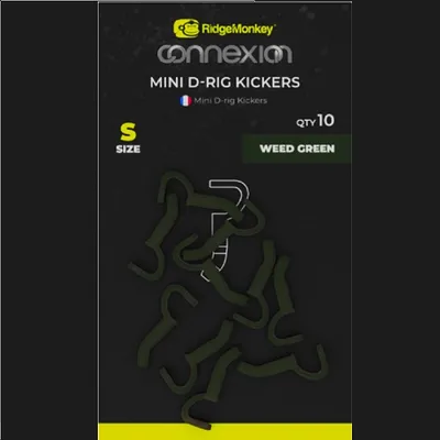 Ridgemonkey Connexion Mini D-Rig Kickers Weed Green Small