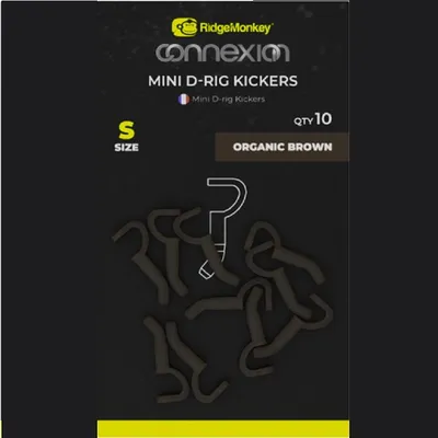 Ridgemonkey Connexion Mini D-Rig Kickers Organic Bromw Small