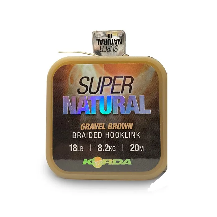 KORDA SUPER NATURAL GRAVEL BROWN 25LB 20M KSNB25