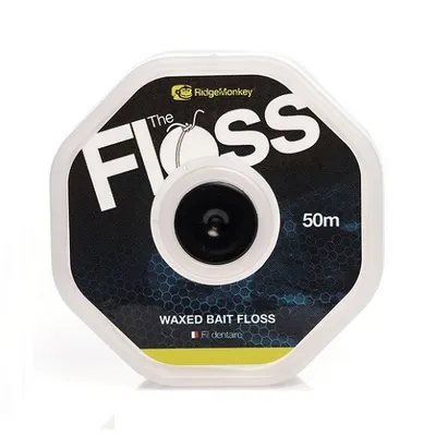 Ridgemonkey The Floss Waxed Bait Floss 50m