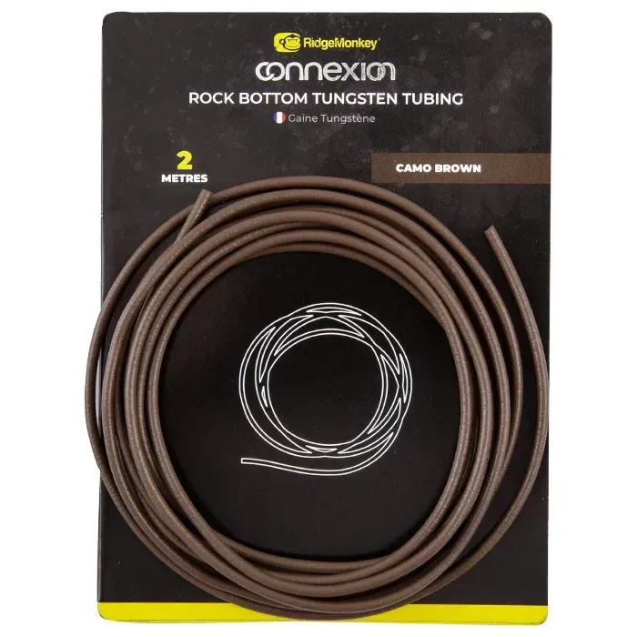 Ridgemonkey Connexion Rock Botton Tungsten Tubing Camo Brown 2m
