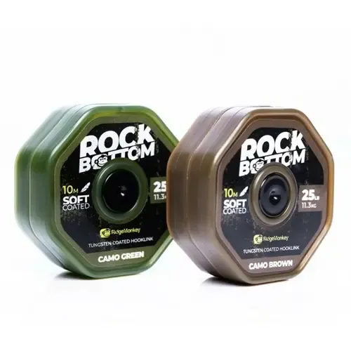 Ridgemonkey Rm-Tec Rock Bottom Tungsten Solf Coated Camo Green 25Lb