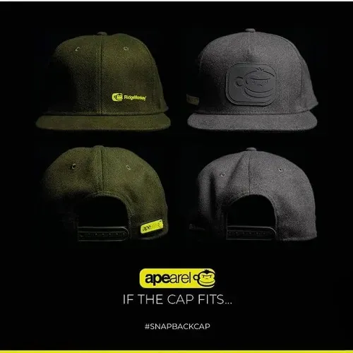 Ridgemonkey APEarel Snapback Cap Green
