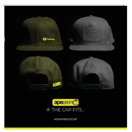 Ridgemonkey Apearel Snapback Cap Grey