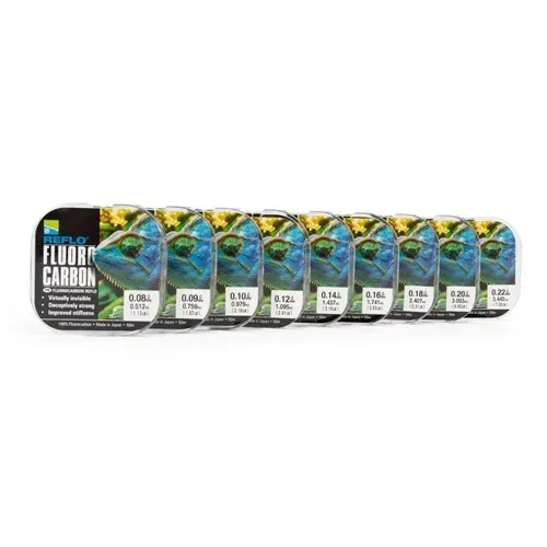 PRESTON INNOVATIONS REFLO FLUOROCARBON 0.08MM 0.512KG 50M PFL 08