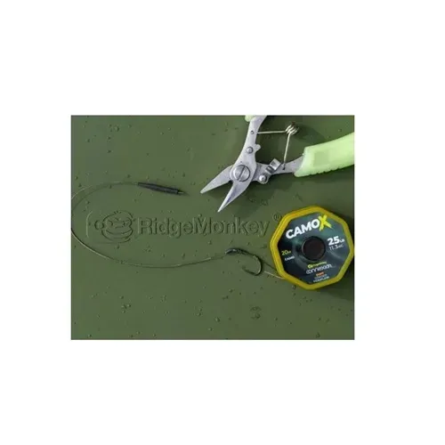 Ridgemonkey Connexion Camo-X Soft Coated Hookling 35Lb