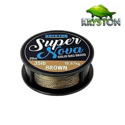 KRYSTON SUPER NOVA SOLID BAG BRAID WEED GREEN 35LB KR SU6