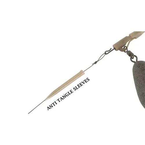 Korda Anti-enredos Basix Anti Tangle Sleeves Camo Green