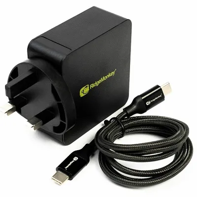 Ridgemonkey Vault 60w USB C Power Delivery Mains Adaptor