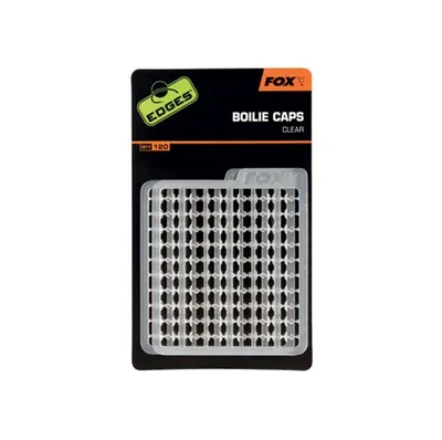 Fox Edges Boilie Caps Clear 120 Pcs