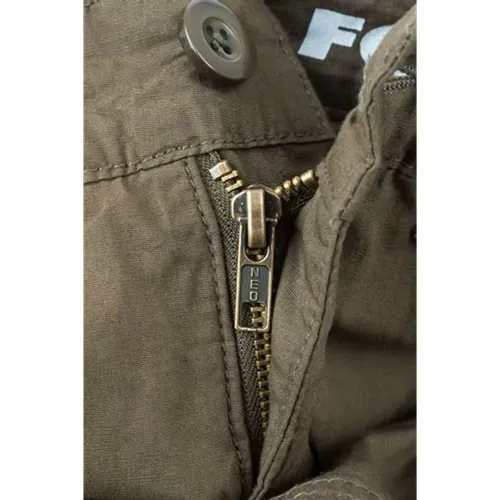 Fox Collection Green & Silver Combat Trousers Size S