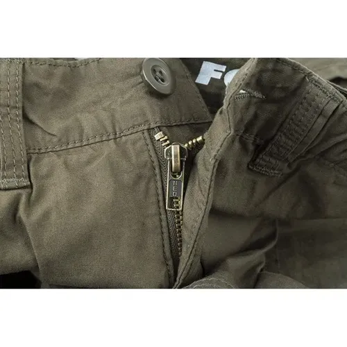 Fox Collection Green & Silver Combat Trousers Size 3XL