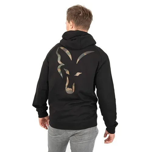 Fox Lw Black/Camo Zip Hoody Sudadera Cremallera Size M