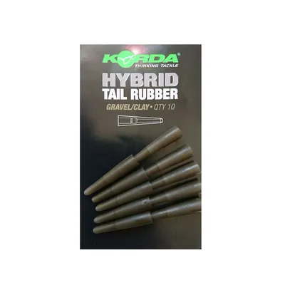 KORDA HYBRID TAIL RUBBER WEED/SILT KHRWS