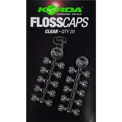 Korda Floss Caps Pink & Yellow