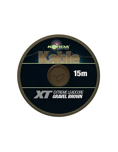 KORDA KABLE XT EXTREME LEADCORE GREEN 70Lb 15m KABXTG