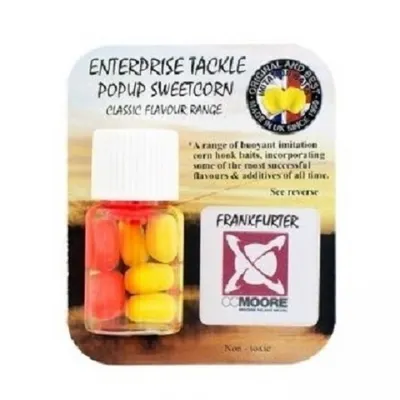 ENTERPRISE TACKLE POPUPS SWEETCORN FRANKFURTER ET13FCCF