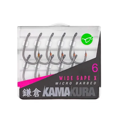 Korda Anzuelo Kamakura Wide Gape X Size 6