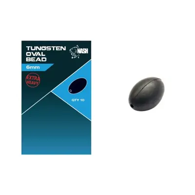 Nash Tungsten Oval Bead Size 6mm