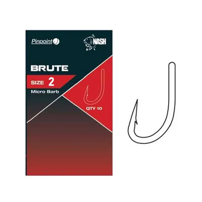 Nash Brute Hook Micro Barbed Size 2