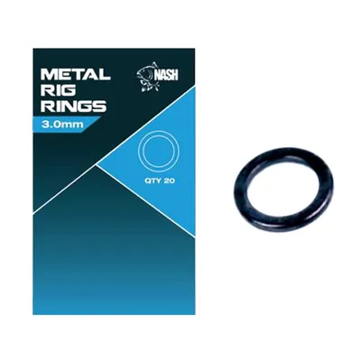 Nash Metal Rig Rings 3,00mm