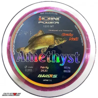AWA SHIMA ION POWER AMETHYST 0,40MM 29,20KG 1200M