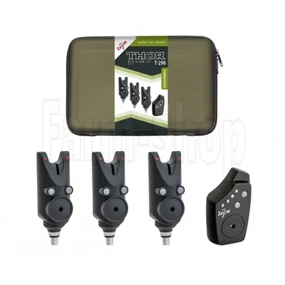 CARP ZOOM SET BITE ALARM THOR T 290 3+1 CZ7502